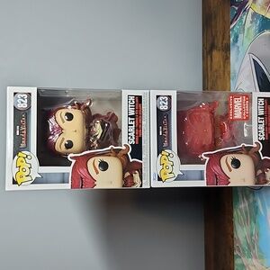Funko Pop, Scarlet Witch & Collector Core Exclusive